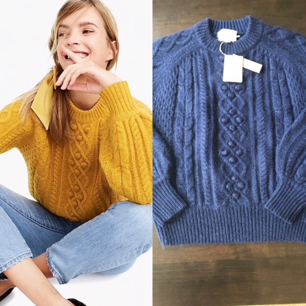 NWT Jcrew x DemyLee special edition sweater SzM